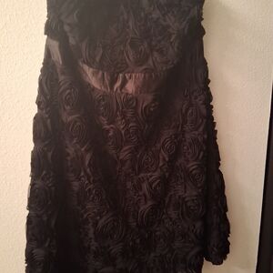 Forever 21 Black Strapless Dress